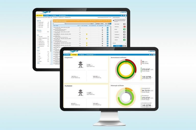 Sound decisions for plant efficiency with SAUTER Vision Center 7.1